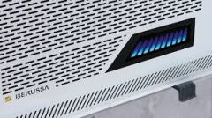 Berussa H12-YT 10 kW Yer Tipi Hermetik Doğalgaz Sobası